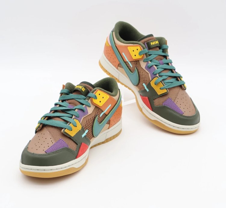 Nike Dunk Low Scrap Archeo Brown Mosaic Bicoastal Sport Spice Db0500-200