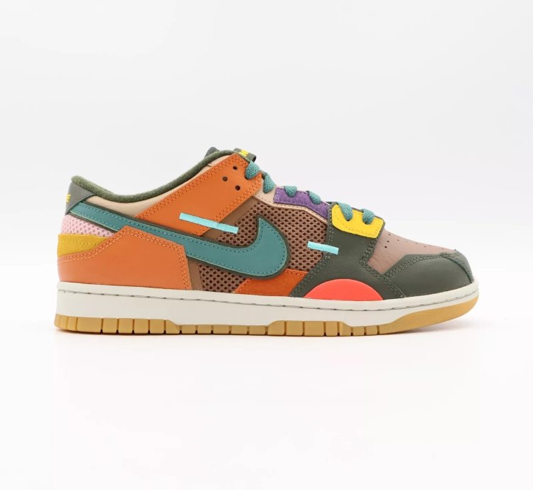Nike Dunk Low Scrap Archeo Brown Mosaic Bicoastal Sport Spice Db0500-200