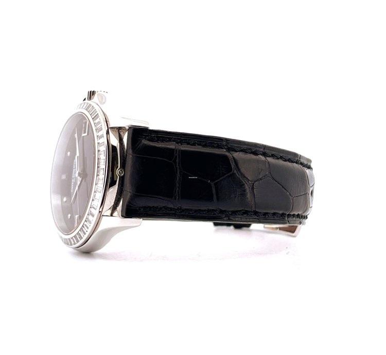 Patek Philippe Calatrava Baguette Diamonds Ref 5118p Rare Platinum Very Good Condt 2007