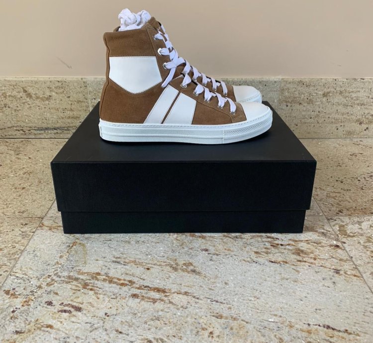 Sunset Suede Sneakers High Top In Sunset