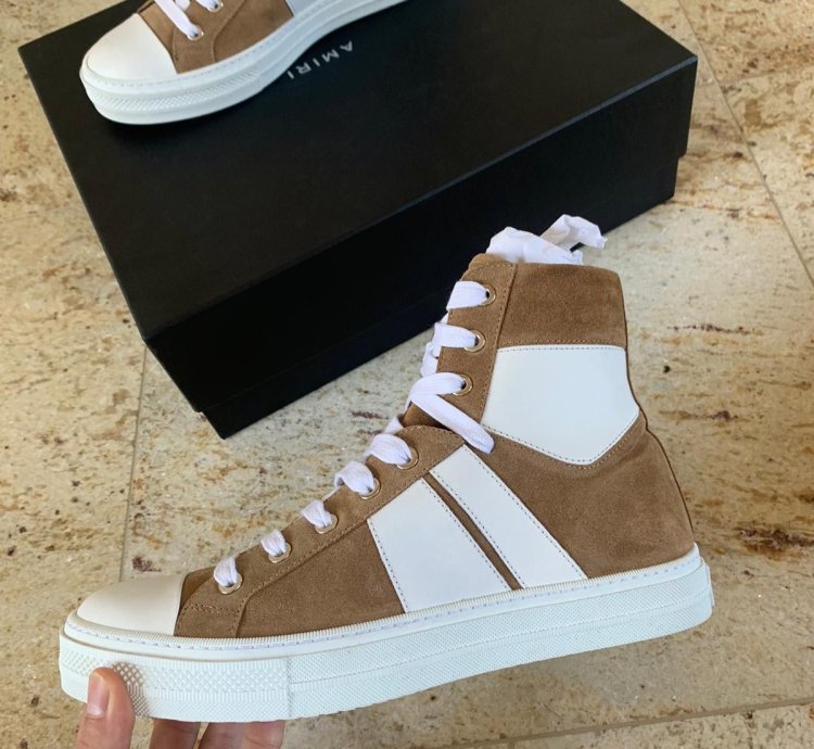 Sunset Suede Sneakers High Top In Sunset