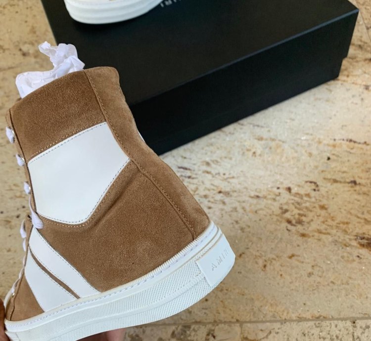 Sunset Suede Sneakers High Top In Sunset
