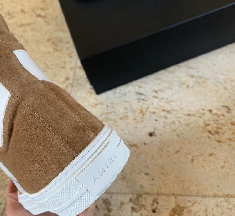Sunset Suede Sneakers High Top In Sunset