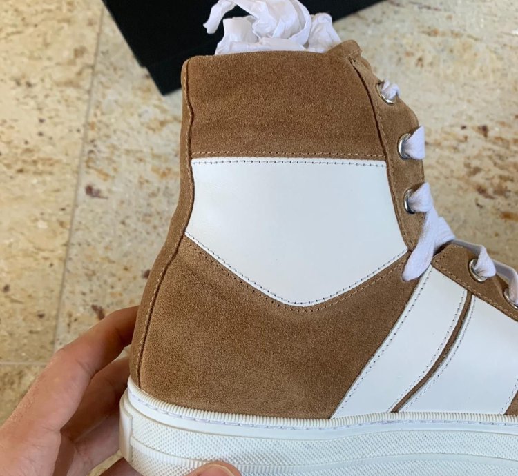 Sunset Suede Sneakers High Top In Sunset