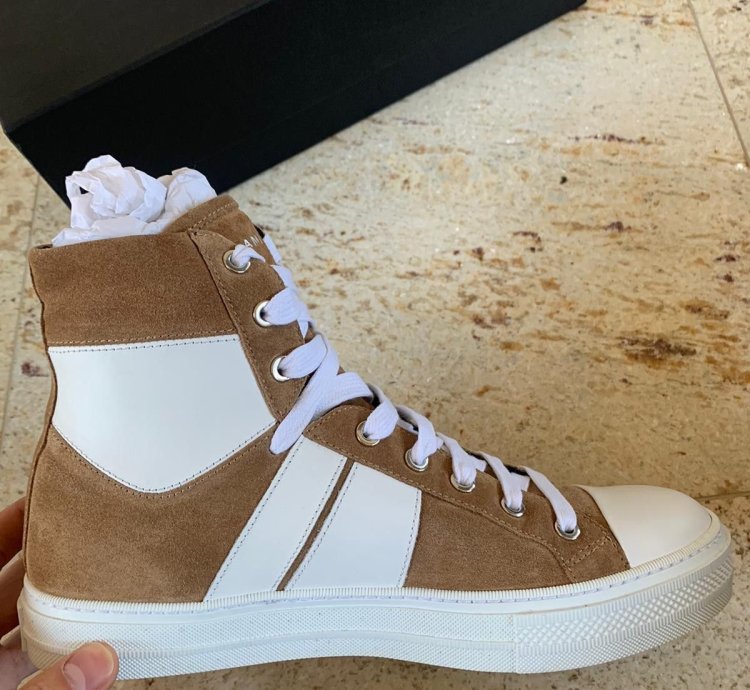 Sunset Suede Sneakers High Top In Sunset
