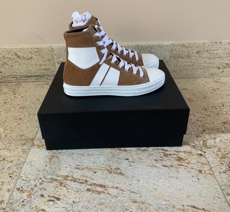 Sunset Suede Sneakers High Top In Sunset