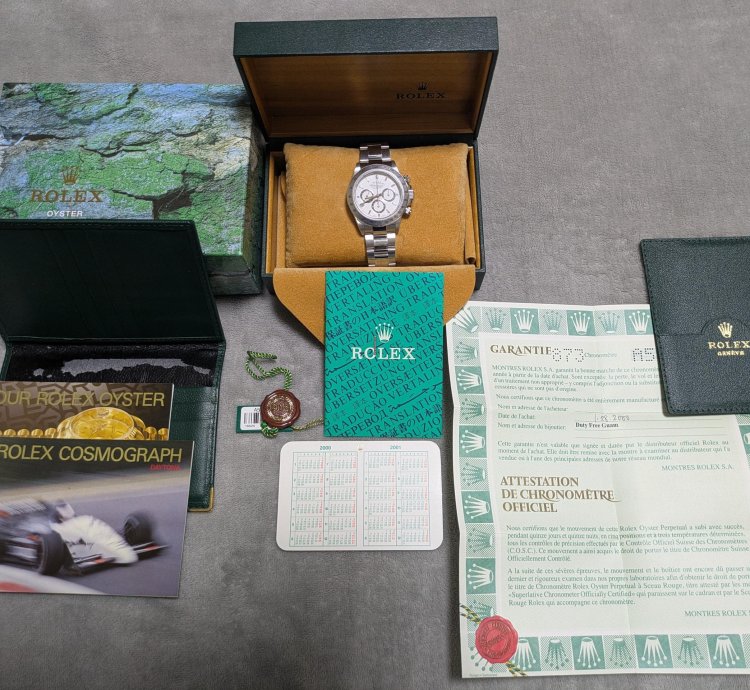 Rolex Daytona 16520 Automatic 2000 Steel Like New Unworn