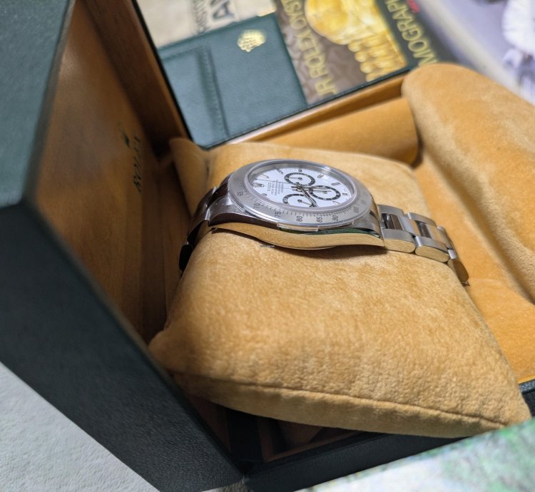 Rolex Daytona 16520 Automatic 2000 Steel Like New Unworn