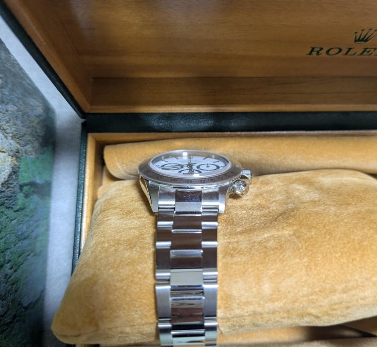 Rolex Daytona 16520 Automatic 2000 Steel Like New Unworn