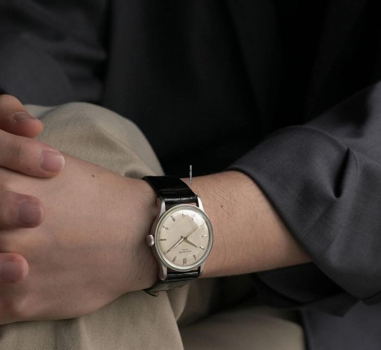 Patek Philippe Calatrava Big Calatrava Raised Enamel Signature Bullet Silver Dial Geneva Seal