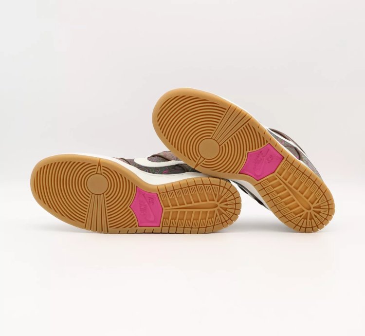 Nike Sb Dunk Low Pro Paisley Brown Pink Cacao Summit White