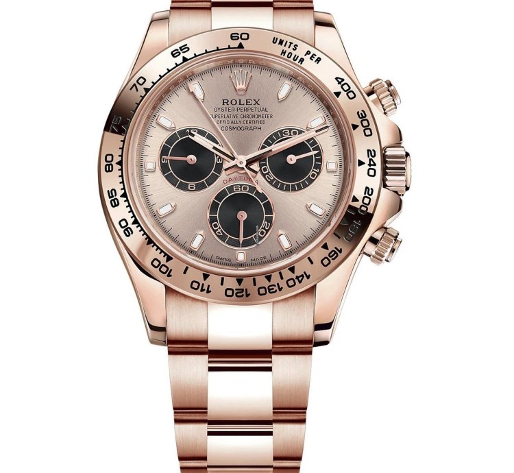 Rolex Daytona 18ct Everose Gold With Sundust Dial - New 2021