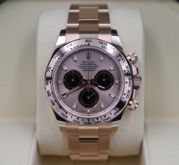 Rolex Daytona 18ct Everose Gold With Sundust Dial - New 2021