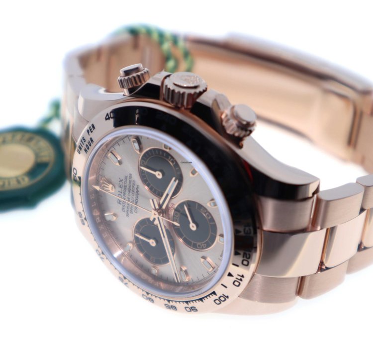 Rolex Daytona 18ct Everose Gold With Sundust Dial - New 2021