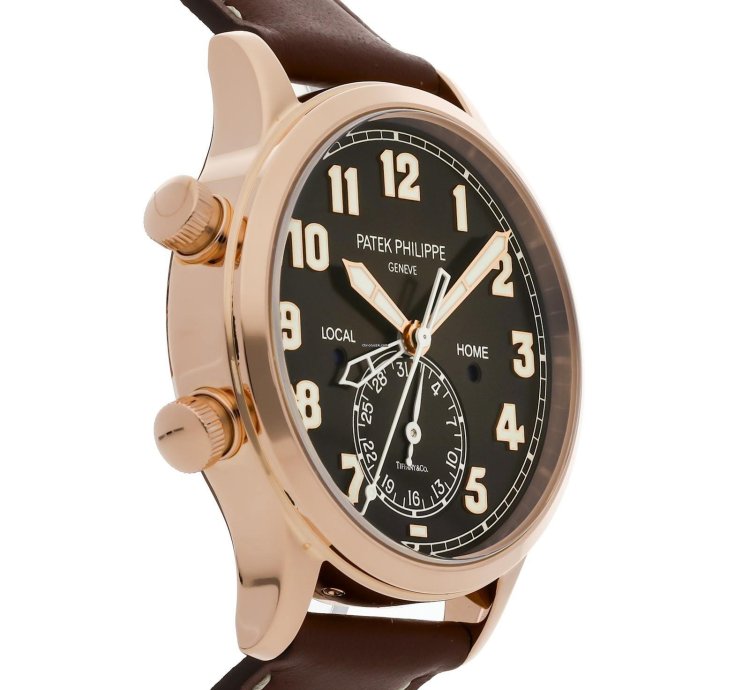 Patek Philippe Calatrava Complications Calatrava Pilot Travel Time Tiffany Co 5524r-001