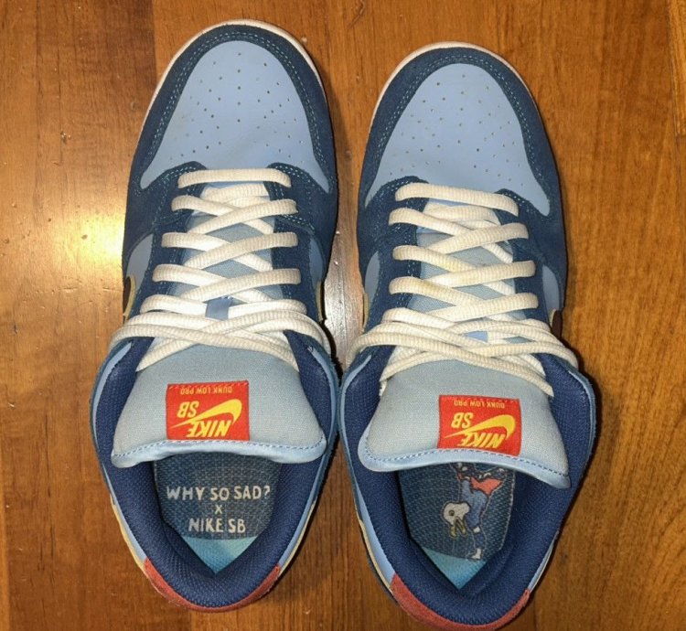 Nike Sb Dunk Low Pro Why So Sad Eu 44 - Us 10