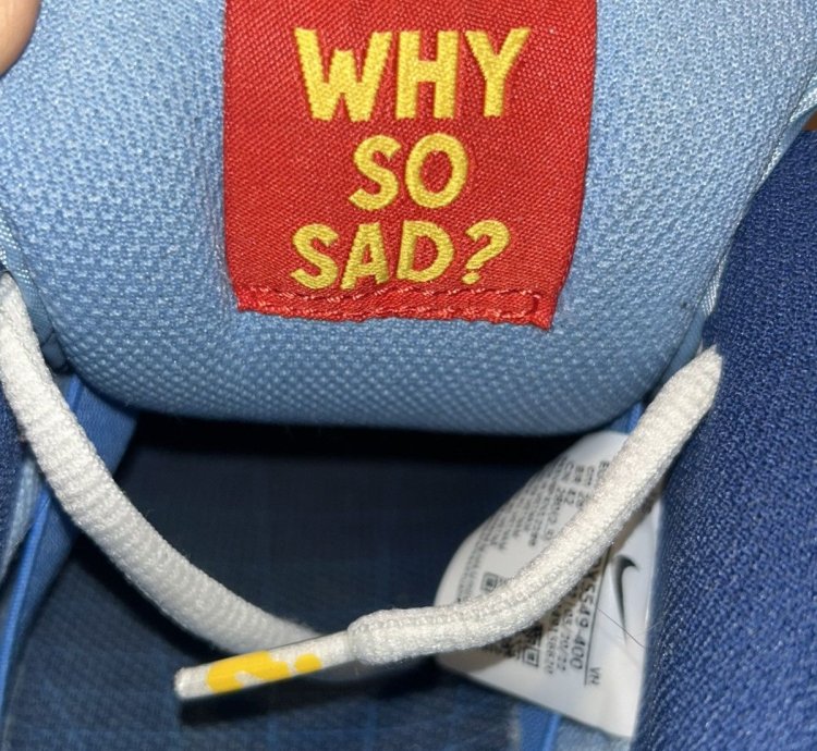 Nike Sb Dunk Low Pro Why So Sad Eu 44 - Us 10