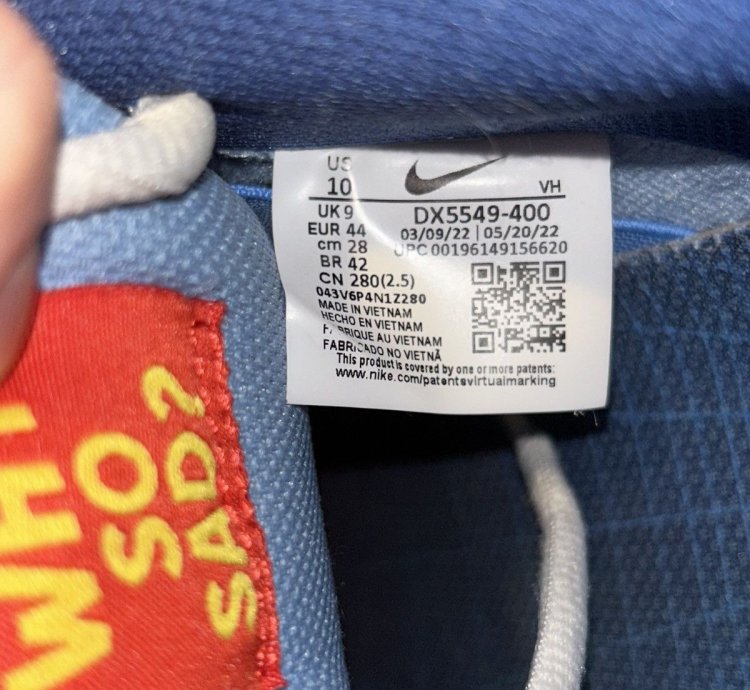 Nike Sb Dunk Low Pro Why So Sad Eu 44 - Us 10
