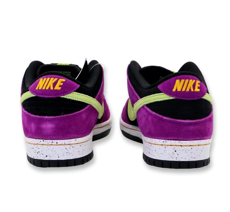 Bq6817-501 Nike Sb Dunk Low Acg Terra Red Plum Black Taxi Citrin