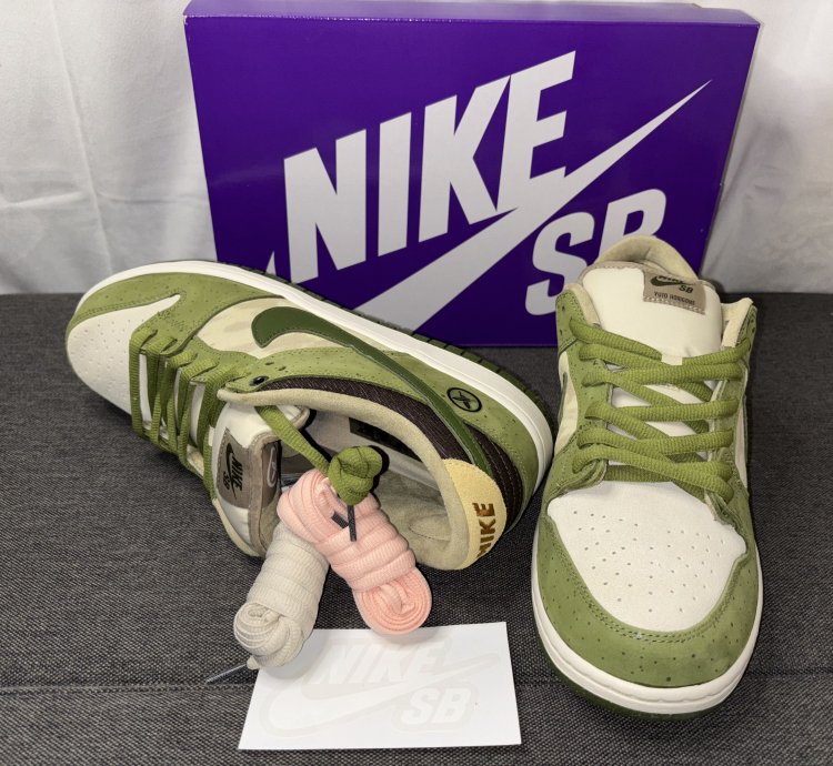 Nike Sb Dunk Low Pro Yuto Horigome Matcha 13 Hf8022-300