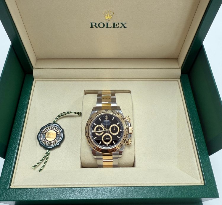 Rolex Daytona 18k Gelbgold Stahl - Neu - 2025 - Full-set