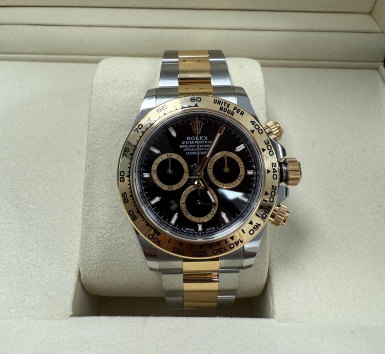 Rolex Daytona 18k Gelbgold Stahl - Neu - 2025 - Full-set