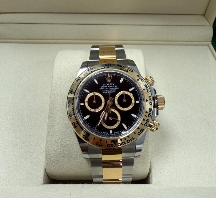 Rolex Daytona 18k Gelbgold Stahl - Neu - 2025 - Full-set