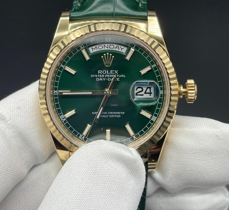 Rolex Day-date 36 Green New