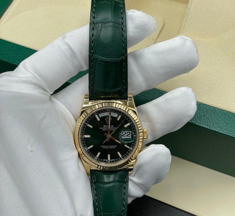 Rolex Day-date 36 Green New