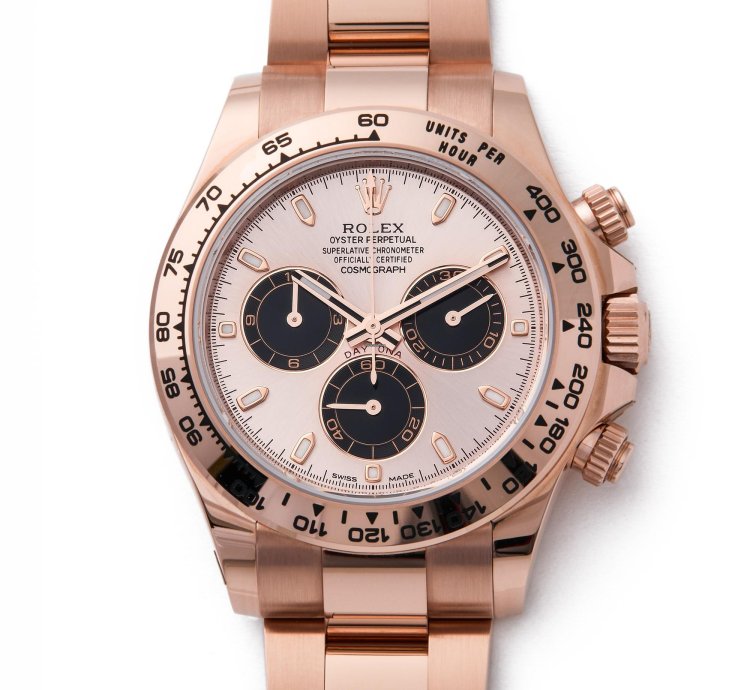 Rolex Daytona 18k Rose Gold 116505 - Ats-w007804