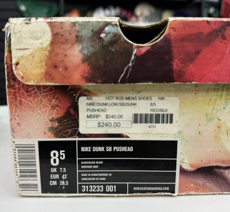Nike Sb Dunk Low Pushead 1