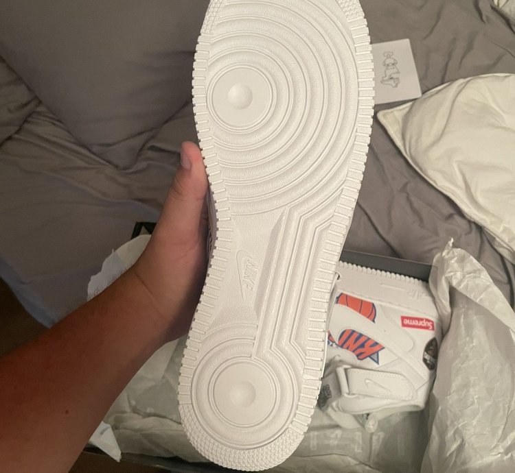 Supreme Nba Air Force 1 Mid 07 White 2018