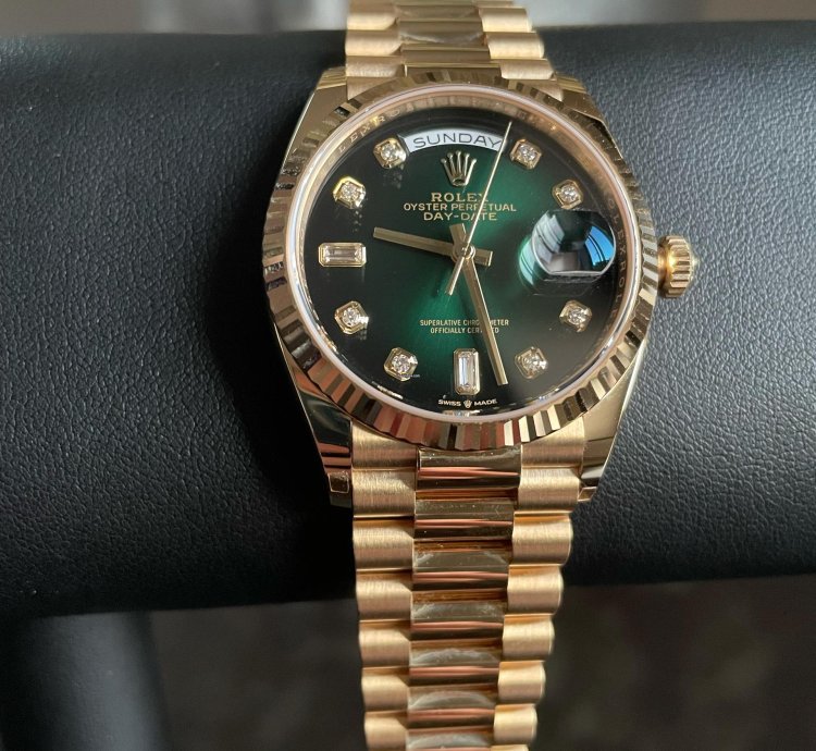 Rolex Day-date 36 Green Ombre 2020 Unworn Rolex Green Ombr New 2020 Non Negotiable
