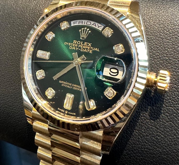 Rolex Day-date 36 Green Ombre 2020 Unworn Rolex Green Ombr New 2020 Non Negotiable