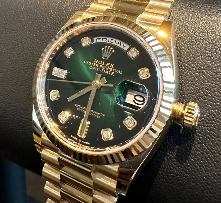 Rolex Day-date 36 Green Ombre 2020 Unworn Rolex Green Ombr New 2020 Non Negotiable