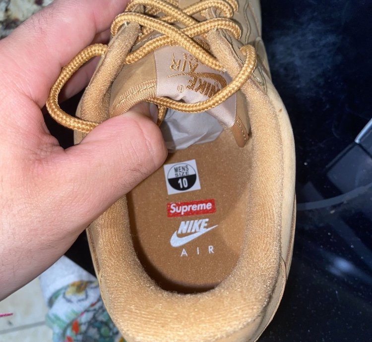 Supreme Nike Af1 Wheat