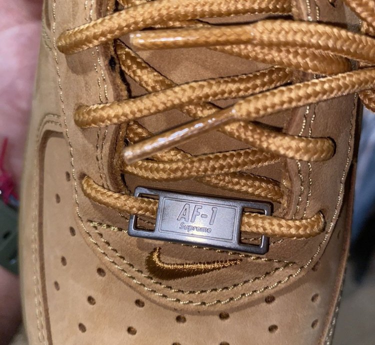 Supreme Nike Af1 Wheat
