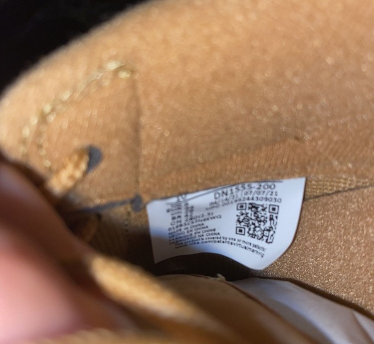 Supreme Nike Af1 Wheat