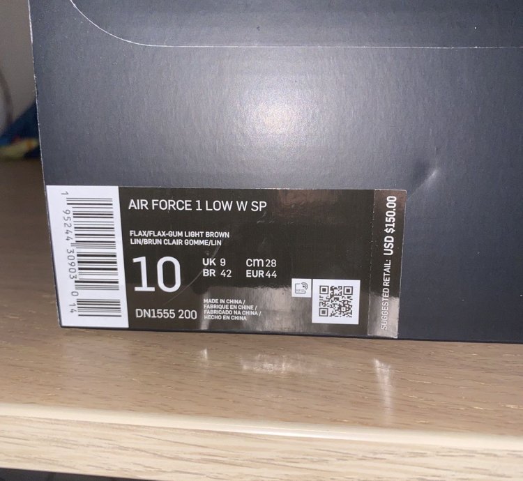 Supreme Nike Af1 Wheat