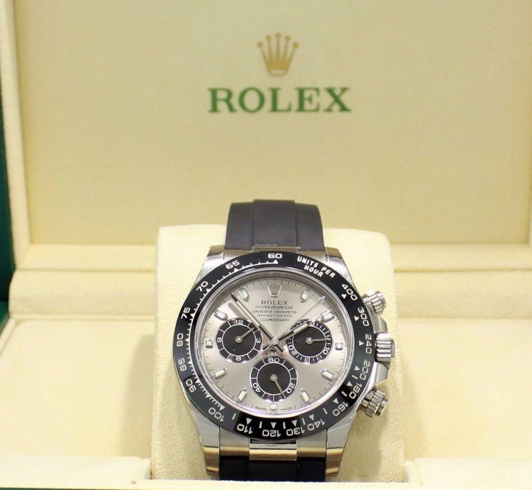 Rolex Daytona 18k White Gold 116519ln Oyster Perpetual Unworn Box Papers