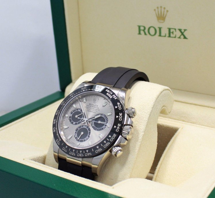 Rolex Daytona 18k White Gold 116519ln Oyster Perpetual Unworn Box Papers