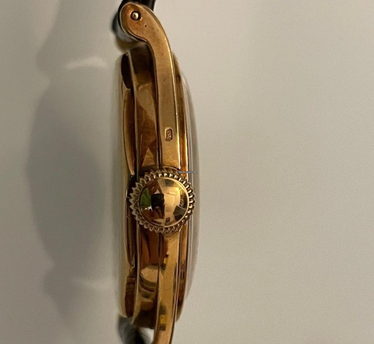 Patek Philippe Calatrava Fibia In Oro Rosa Cinturino Tutto Originale