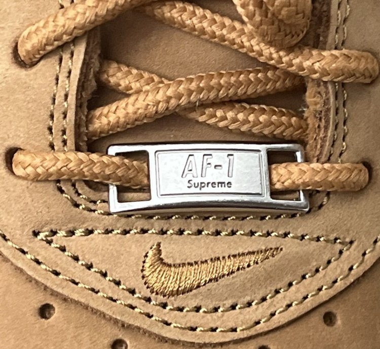 Supreme Nike Af1 Wheat Brand New In Box