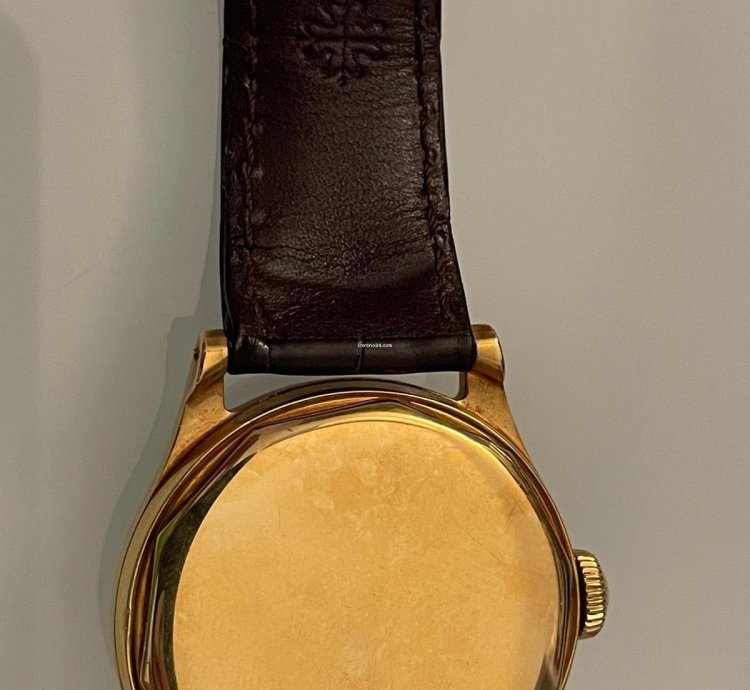 Patek Philippe Calatrava Fibia In Oro Rosa Cinturino Tutto Originale