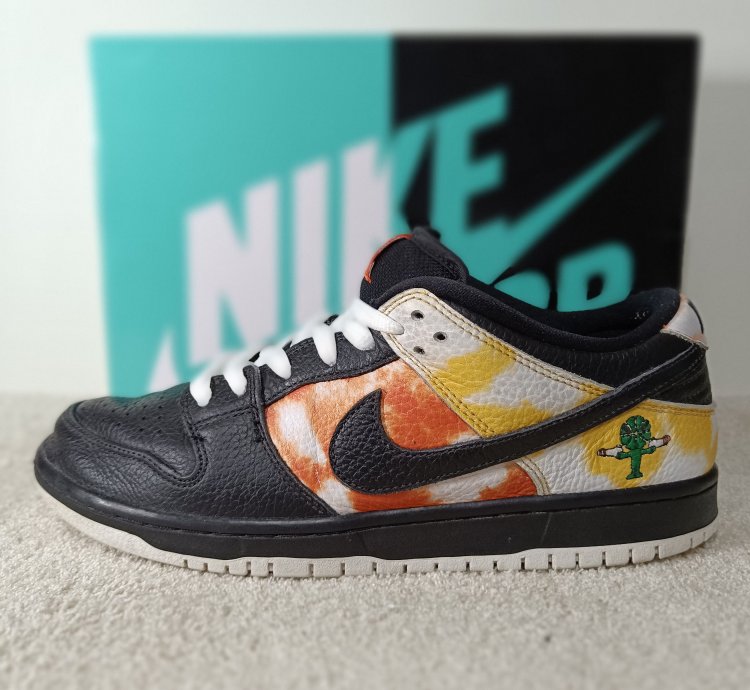 Nike Sb Dunk Low Raygun Tie-dye Black