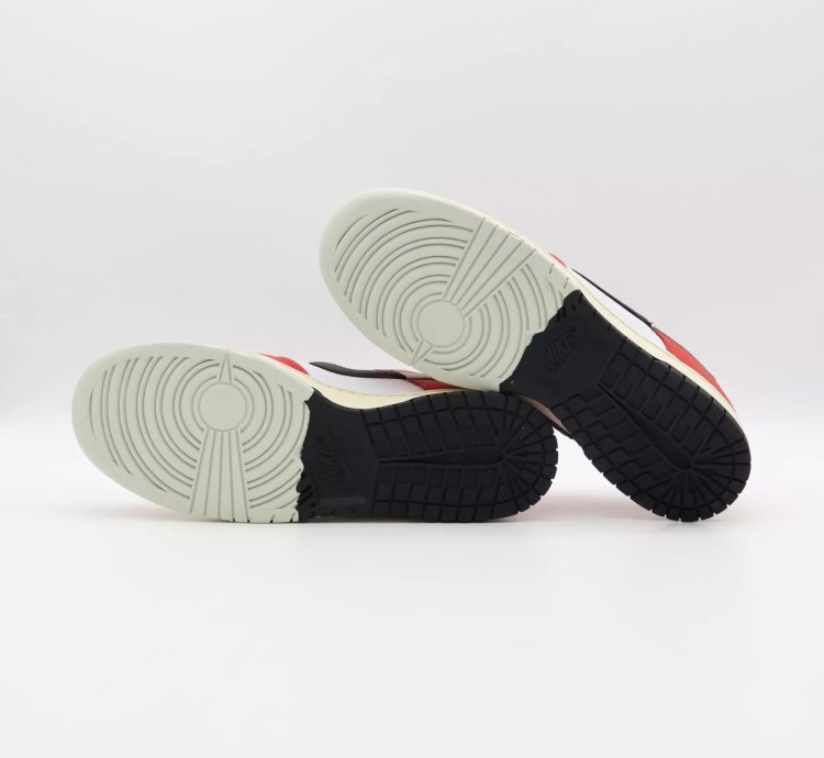 Dz2536-600 Nike Dunk Low Retro Prm Chicago Split University Red Black