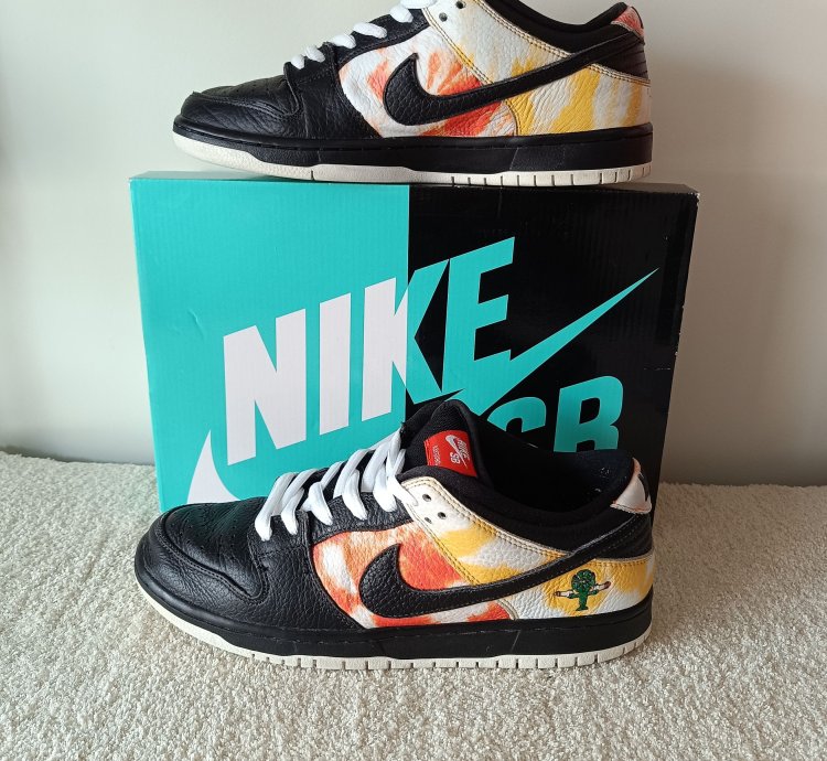 Nike Sb Dunk Low Raygun Tie-dye Black