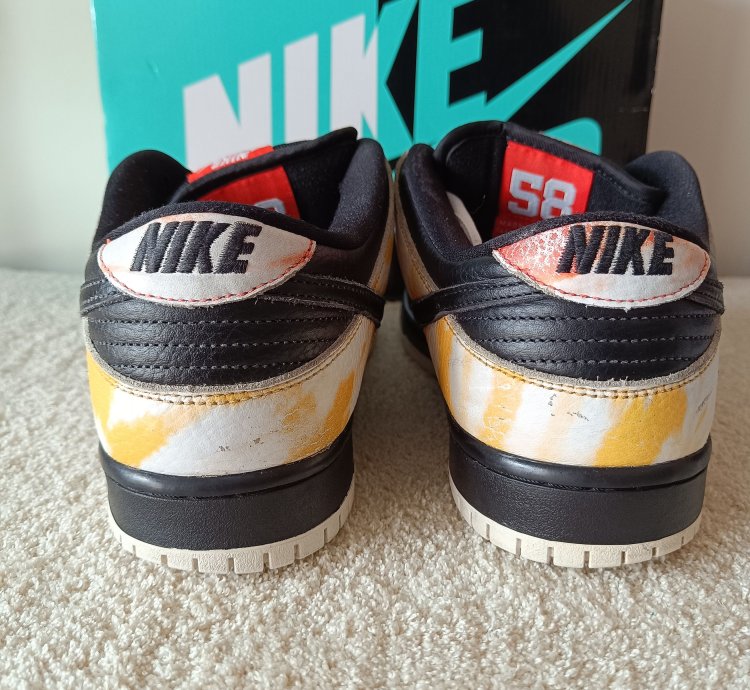 Nike Sb Dunk Low Raygun Tie-dye Black