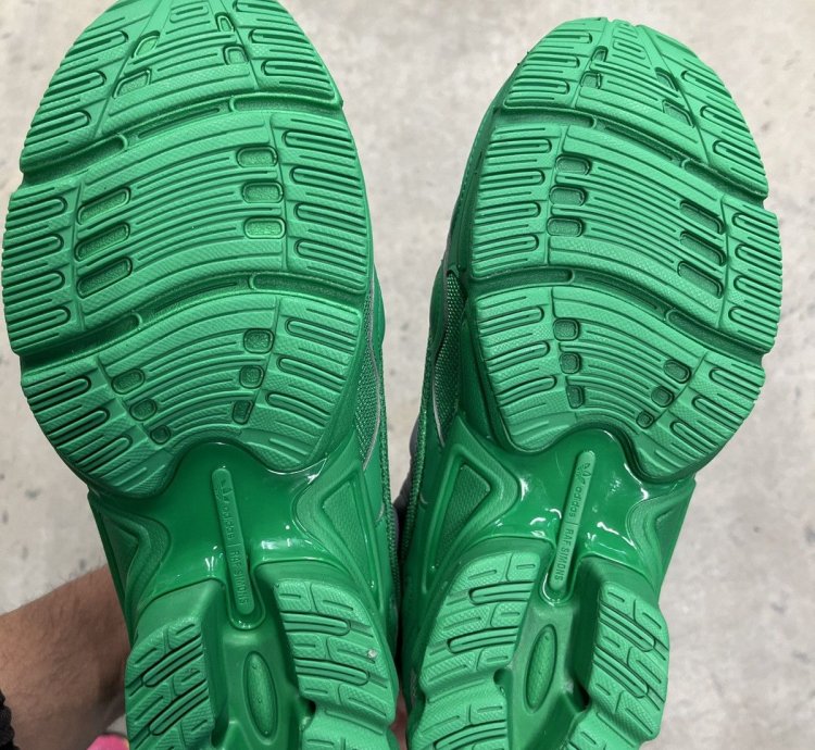 2018 Raf Simons Adidas Ozweego Grey Green