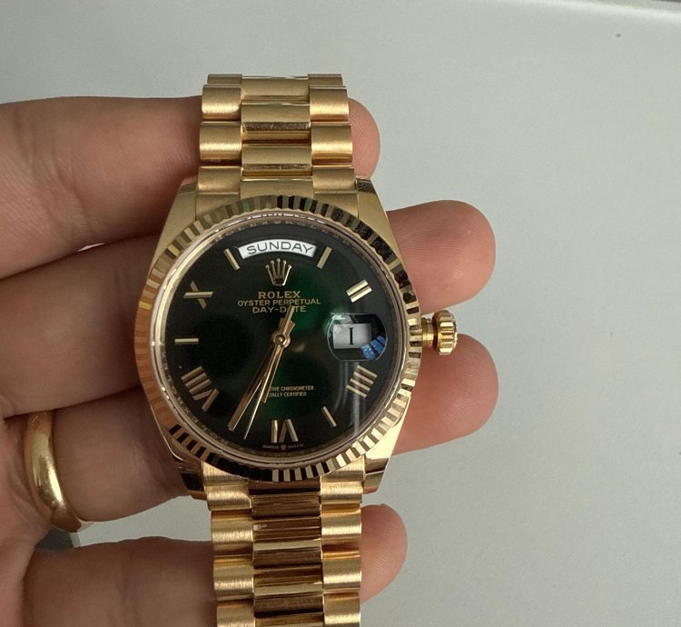Rolex Day-date 36 Green Roman